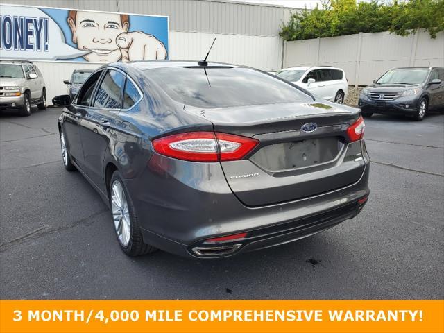 used 2016 Ford Fusion car, priced at $10,999