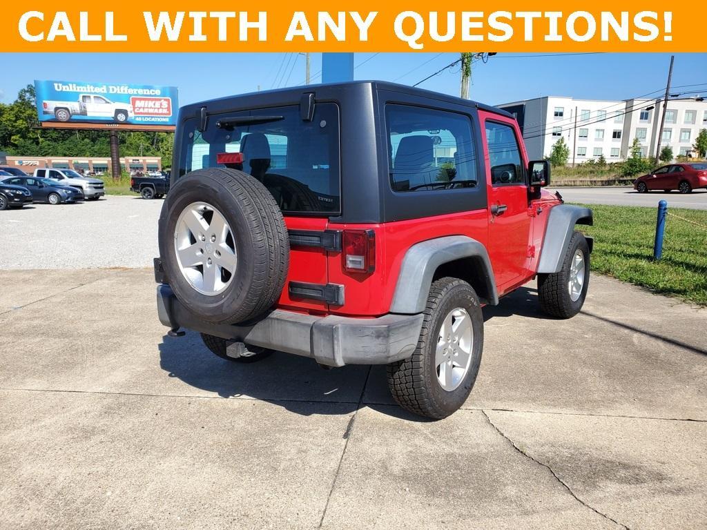used 2012 Jeep Wrangler car, priced at $13,955