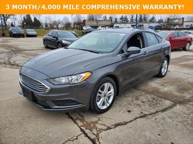 used 2018 Ford Fusion car, priced at $14,573