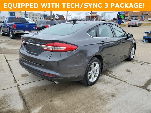 used 2018 Ford Fusion car, priced at $14,573