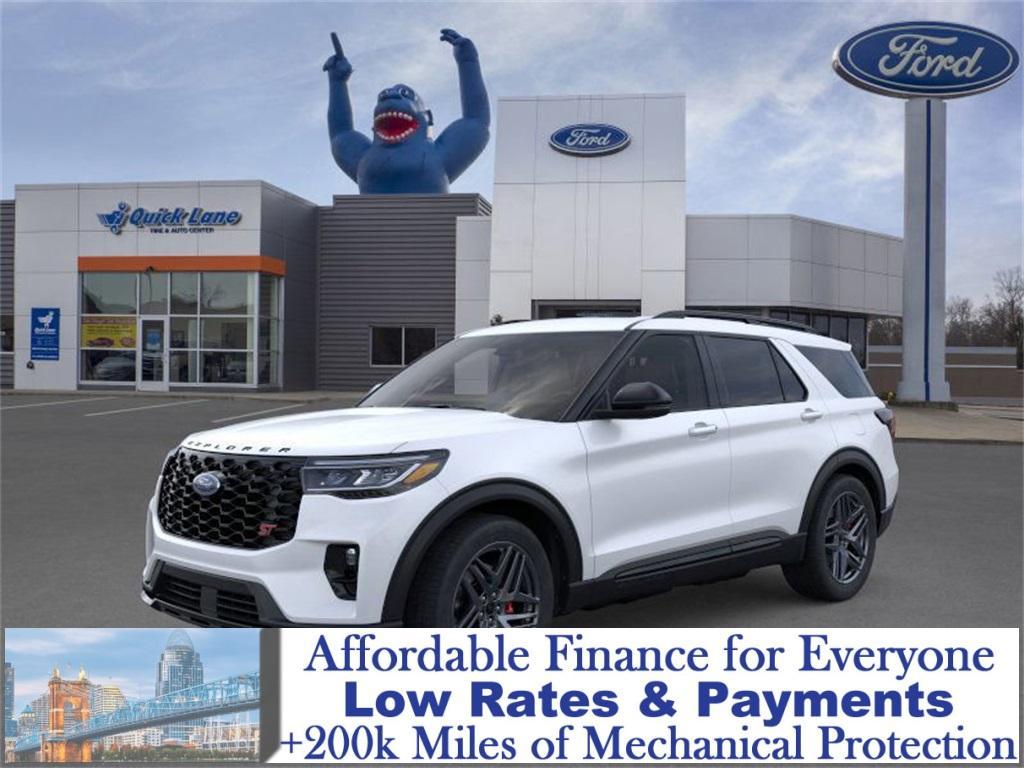new 2025 Ford Explorer car, priced at $54,562