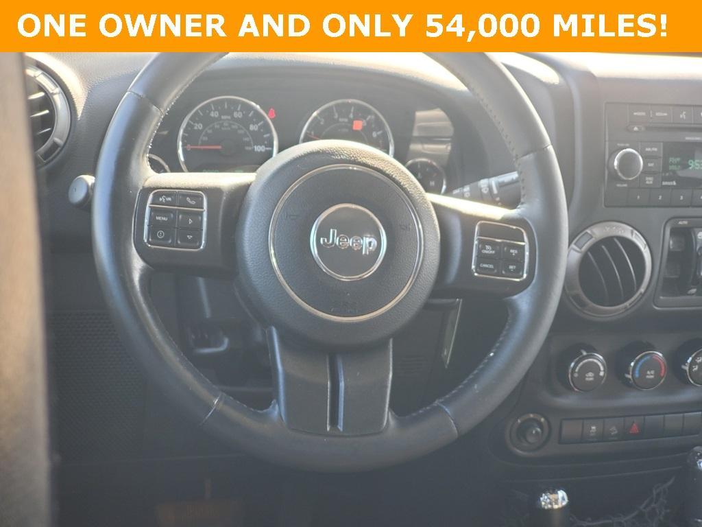 used 2015 Jeep Wrangler Unlimited car, priced at $20,909