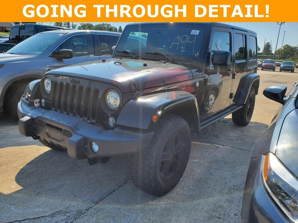 used 2017 Jeep Wrangler Unlimited car, priced at $25,899