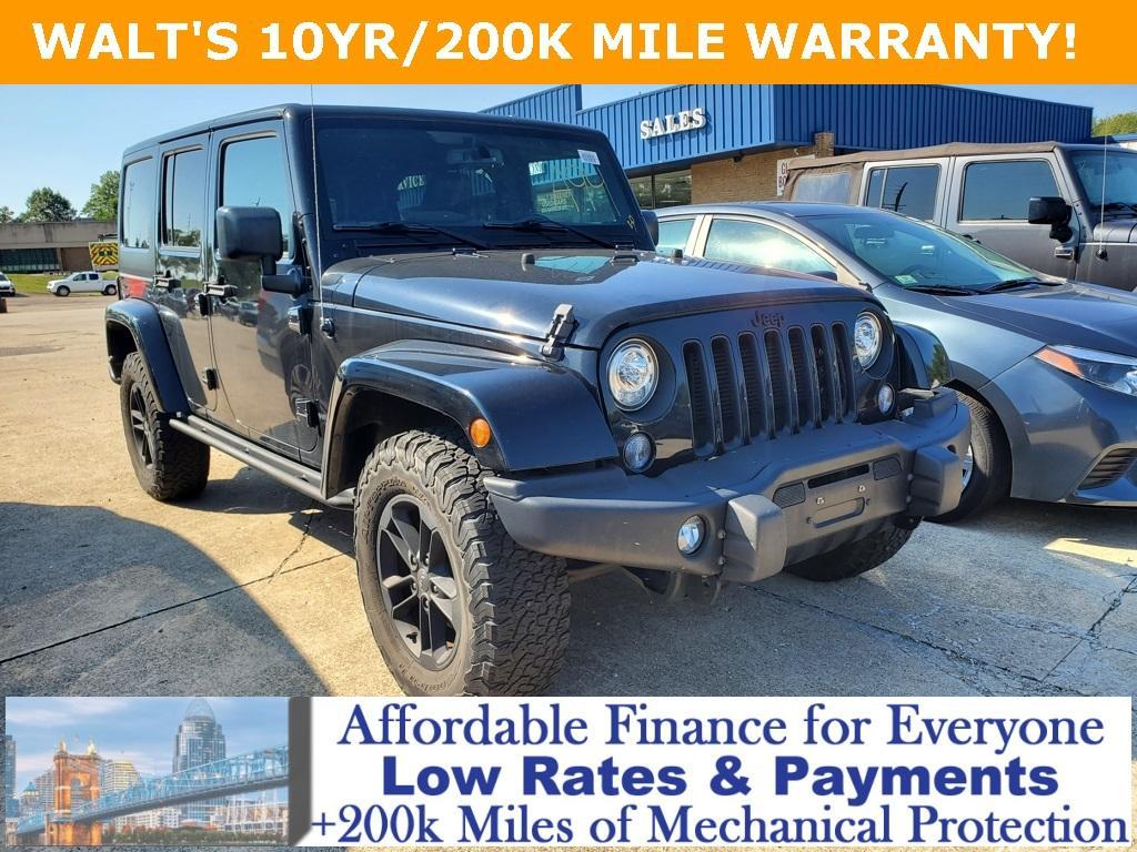 used 2017 Jeep Wrangler Unlimited car, priced at $25,899