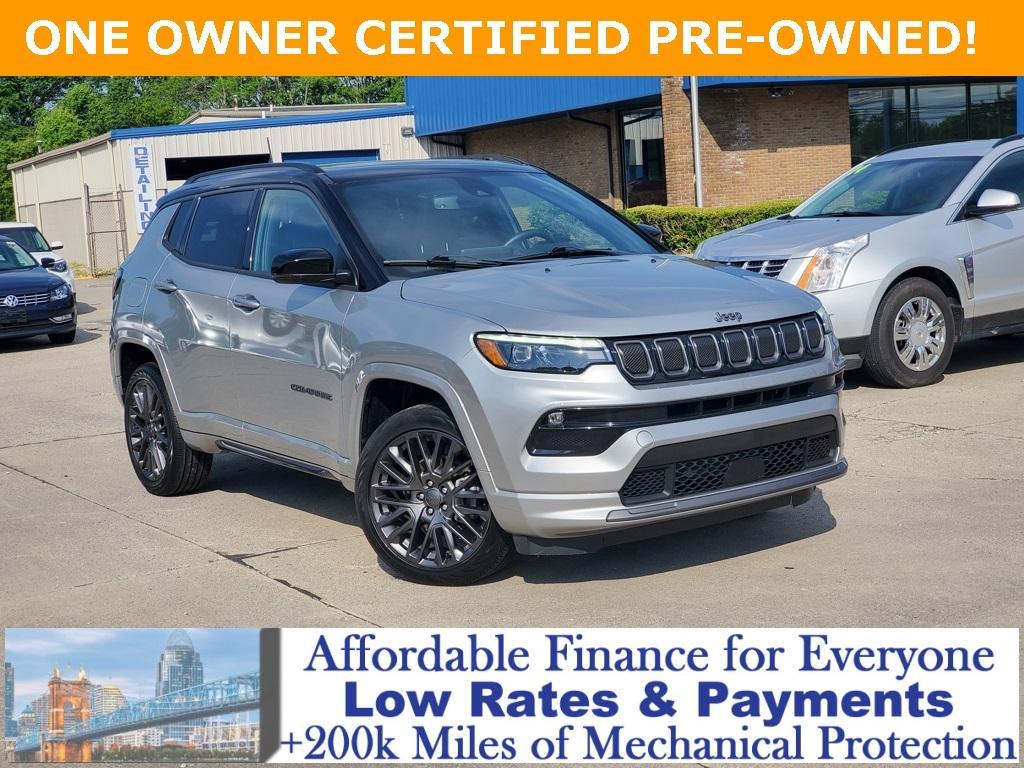 used 2022 Jeep Compass car, priced at $23,927