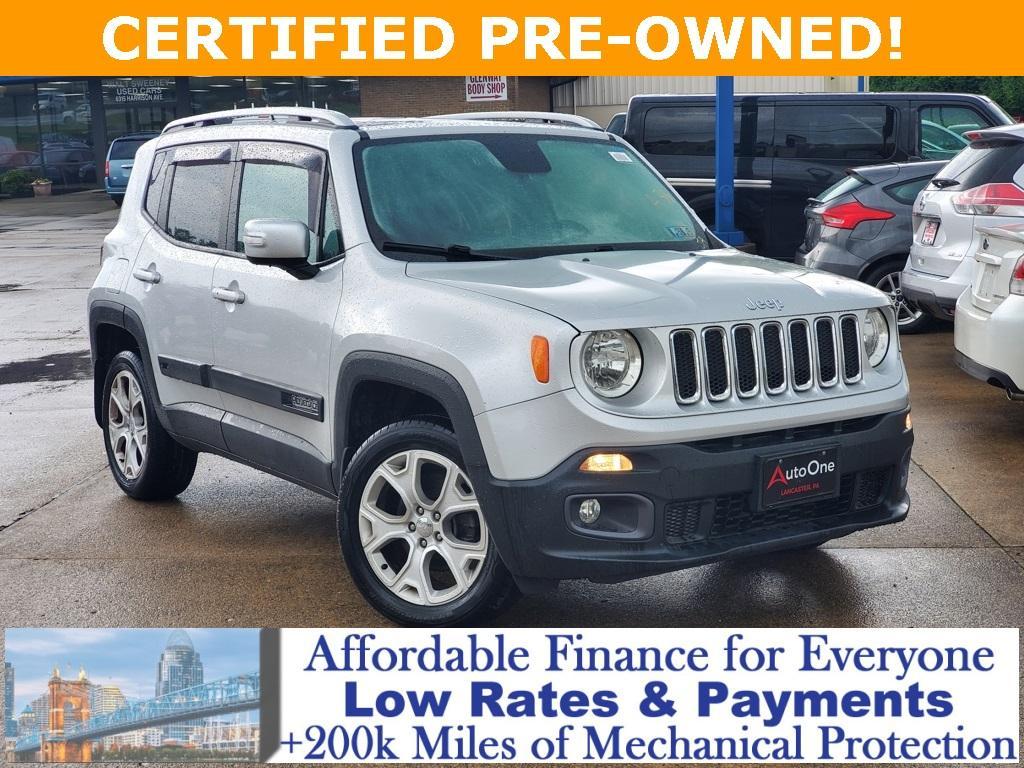 used 2016 Jeep Renegade car, priced at $16,455