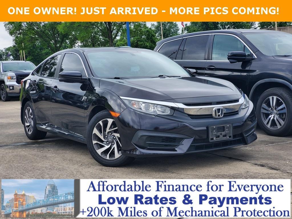 used 2016 Honda Civic car, priced at $16,332