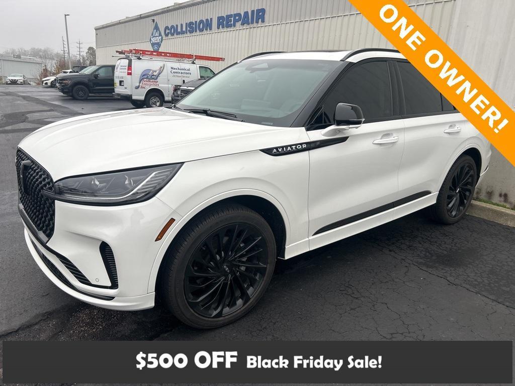 used 2025 Lincoln Aviator car, priced at $59,999