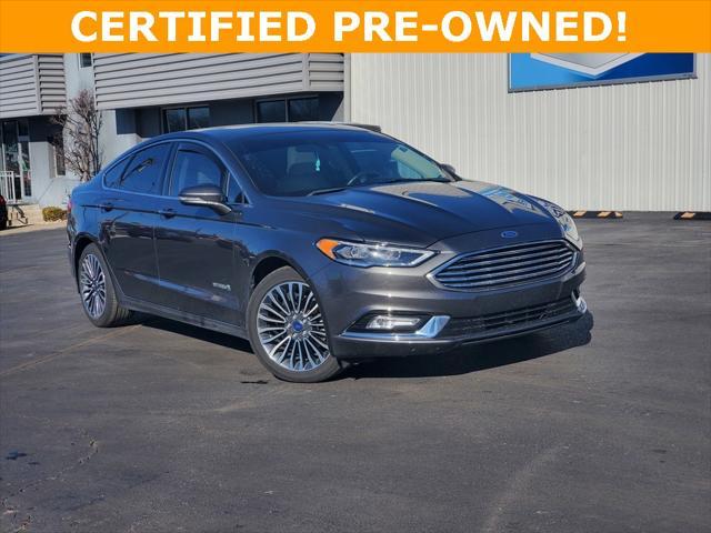 used 2018 Ford Fusion Hybrid car, priced at $10,998