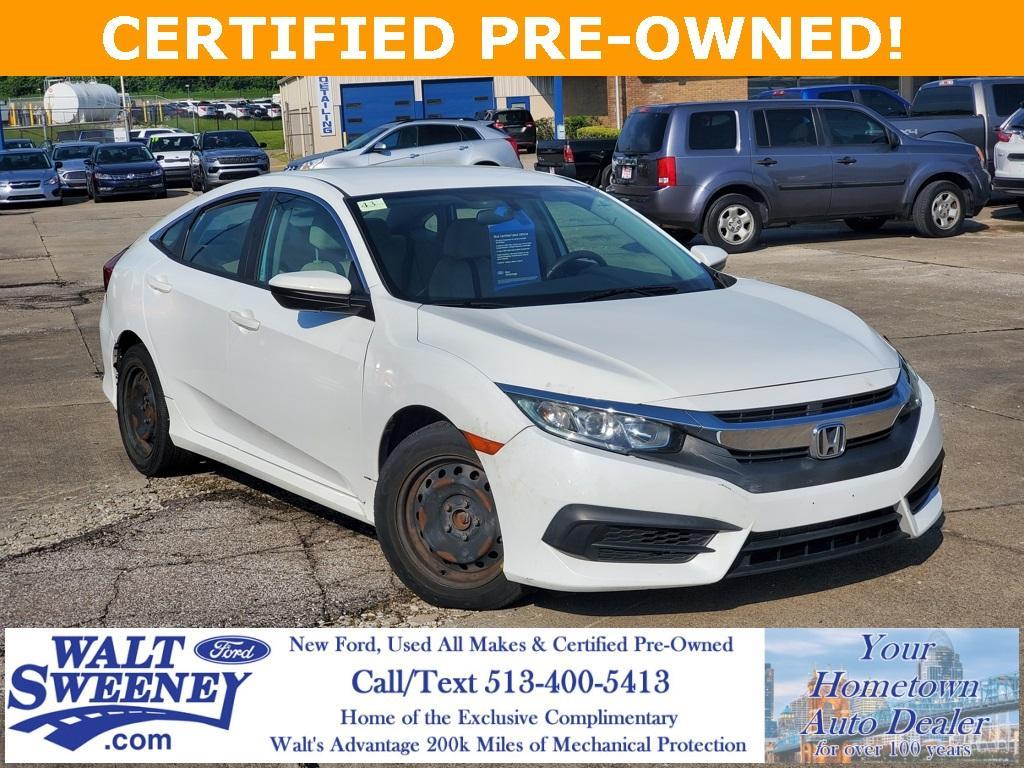 used 2016 Honda Civic car, priced at $15,746