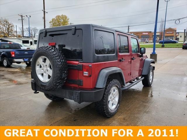 used 2011 Jeep Wrangler Unlimited car, priced at $19,999