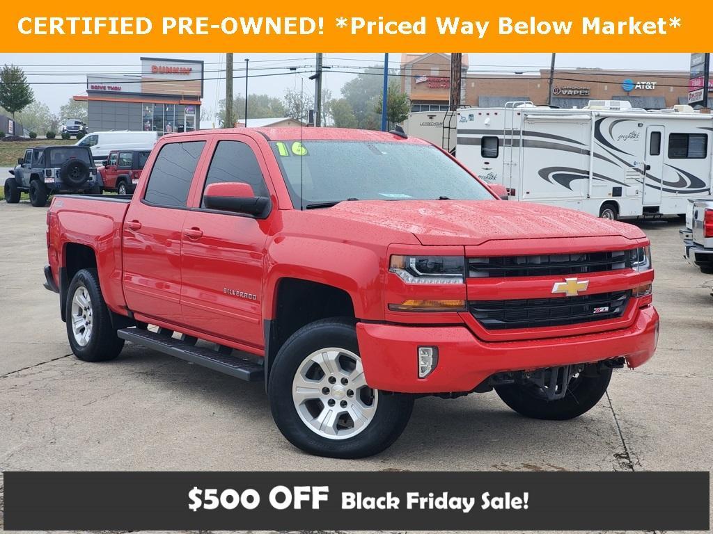 used 2016 Chevrolet Silverado 1500 car, priced at $22,500