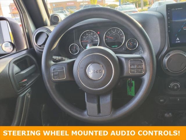 used 2014 Jeep Wrangler Unlimited car, priced at $19,695