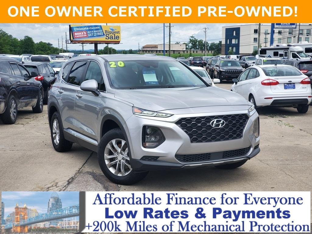 used 2020 Hyundai Santa Fe car, priced at $16,374