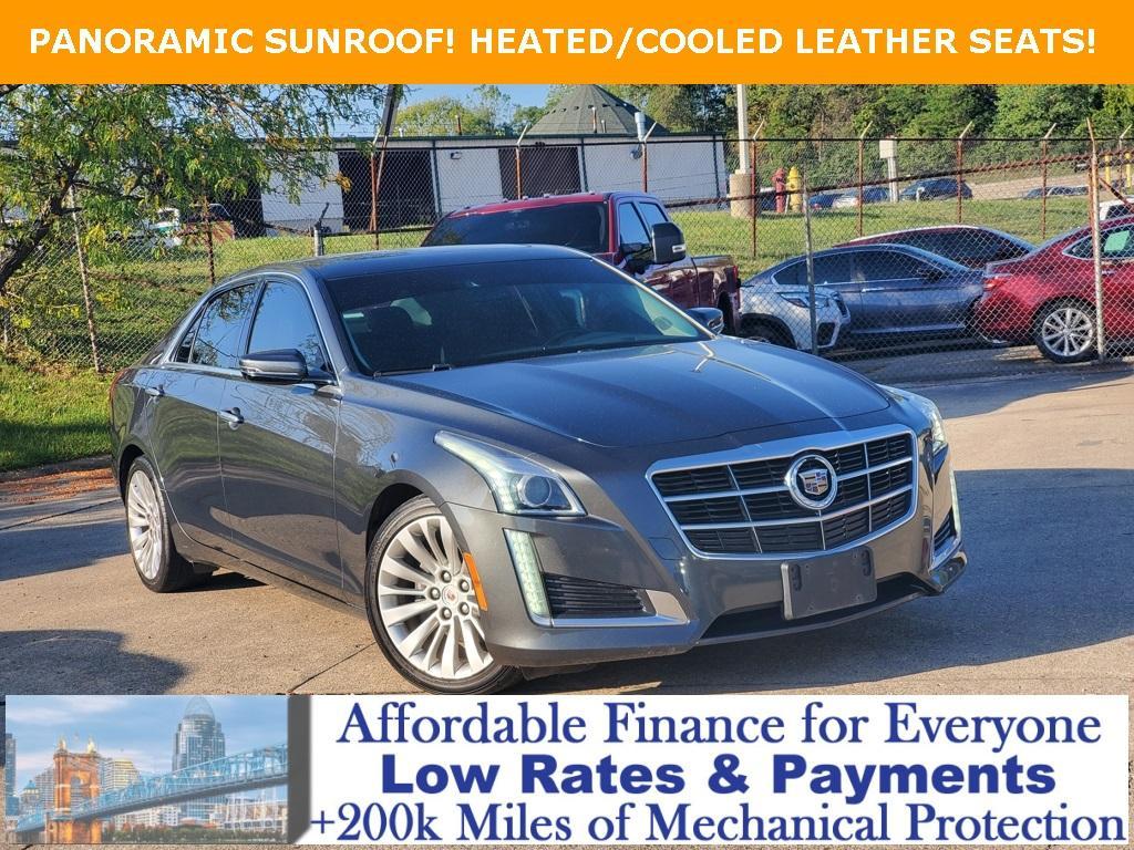 used 2014 Cadillac CTS car, priced at $14,482