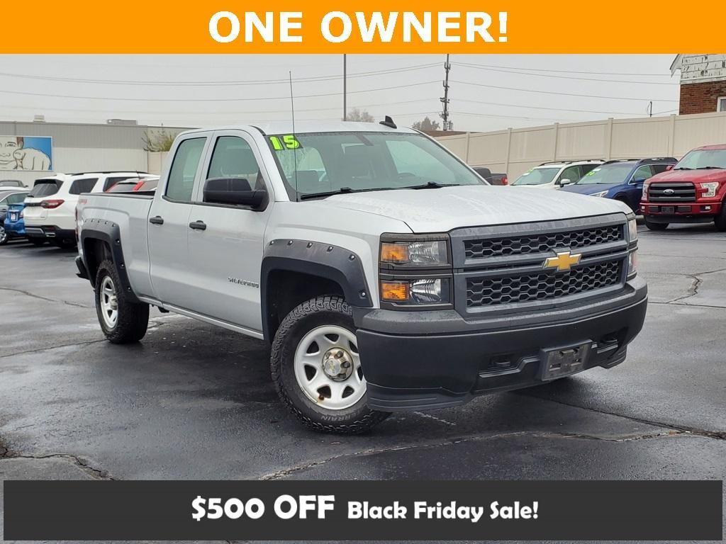 used 2015 Chevrolet Silverado 1500 car, priced at $17,449