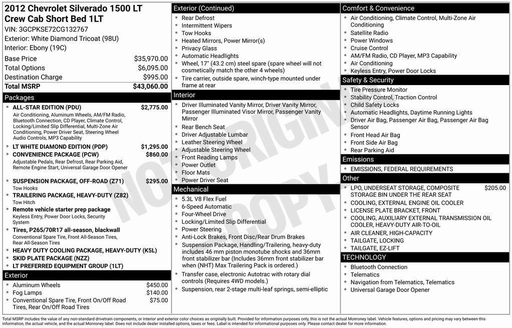 used 2012 Chevrolet Silverado 1500 car, priced at $17,795