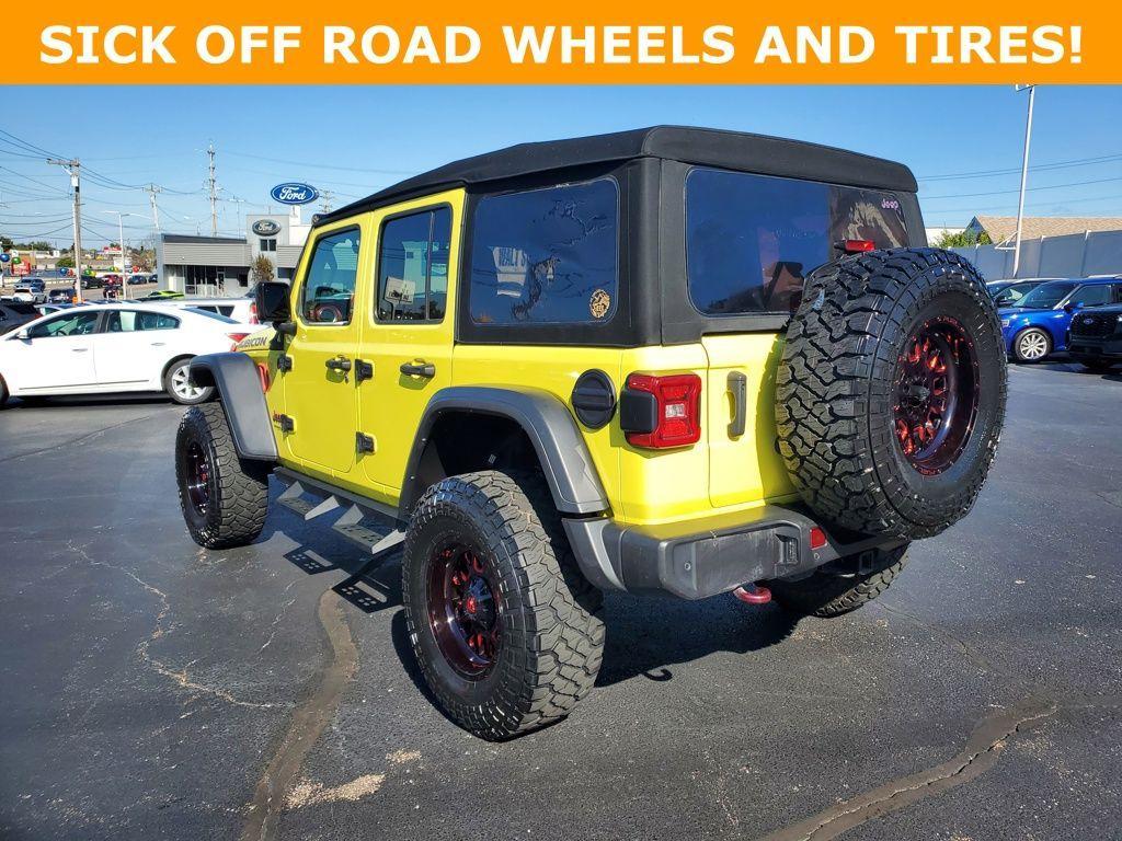 used 2022 Jeep Wrangler Unlimited car, priced at $31,214