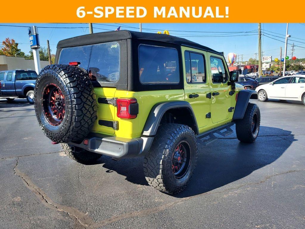 used 2022 Jeep Wrangler Unlimited car, priced at $31,214
