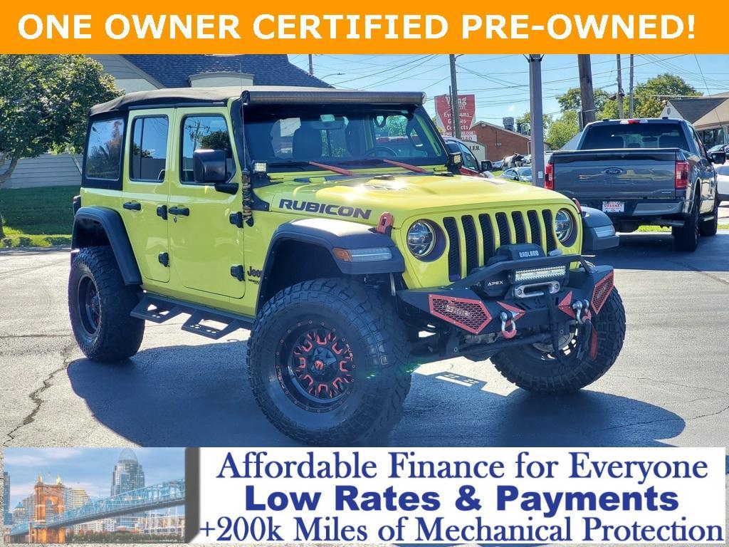 used 2022 Jeep Wrangler Unlimited car, priced at $32,795