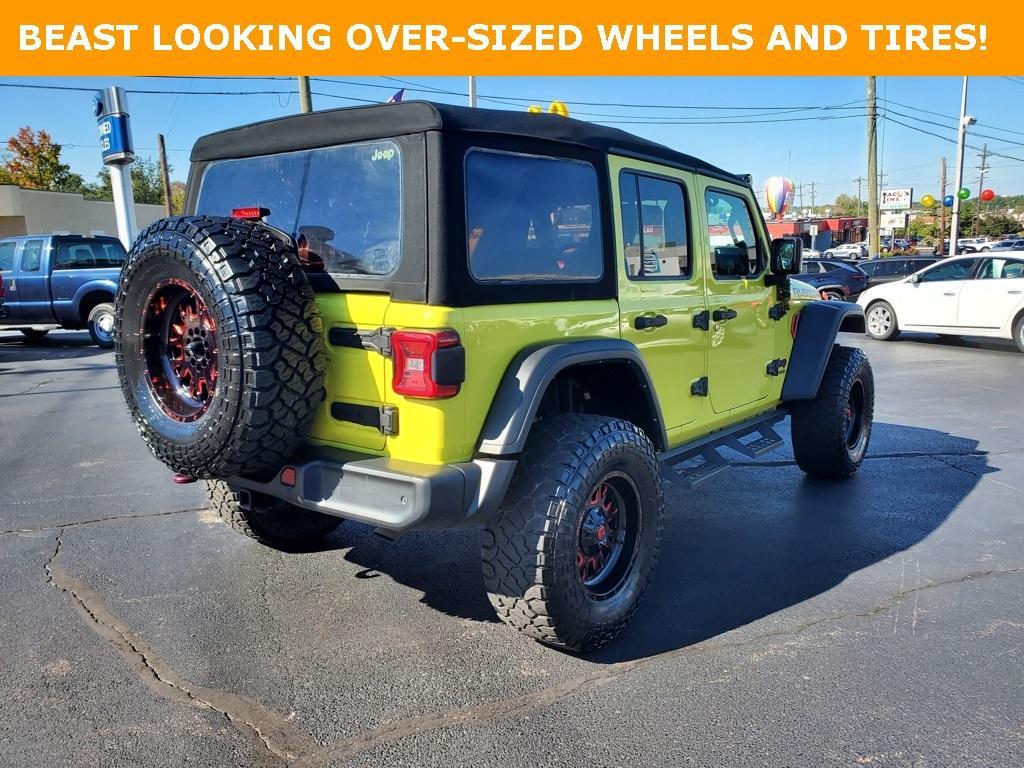 used 2022 Jeep Wrangler Unlimited car, priced at $30,588