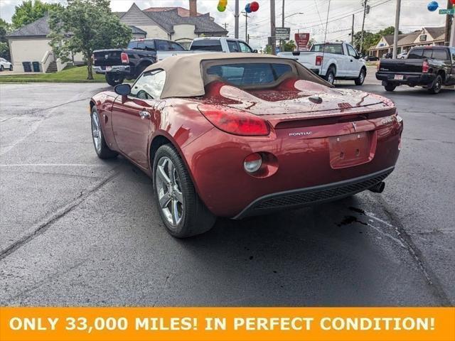 used 2009 Pontiac Solstice car, priced at $16,995