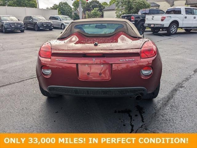 used 2009 Pontiac Solstice car, priced at $16,995