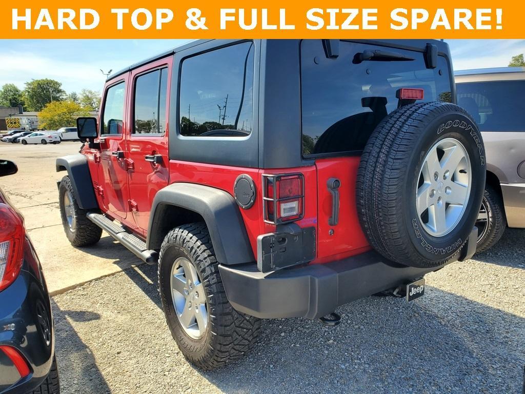 used 2014 Jeep Wrangler Unlimited car, priced at $16,296