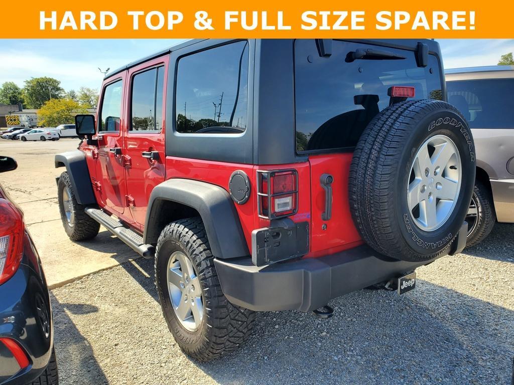 used 2014 Jeep Wrangler Unlimited car, priced at $15,853
