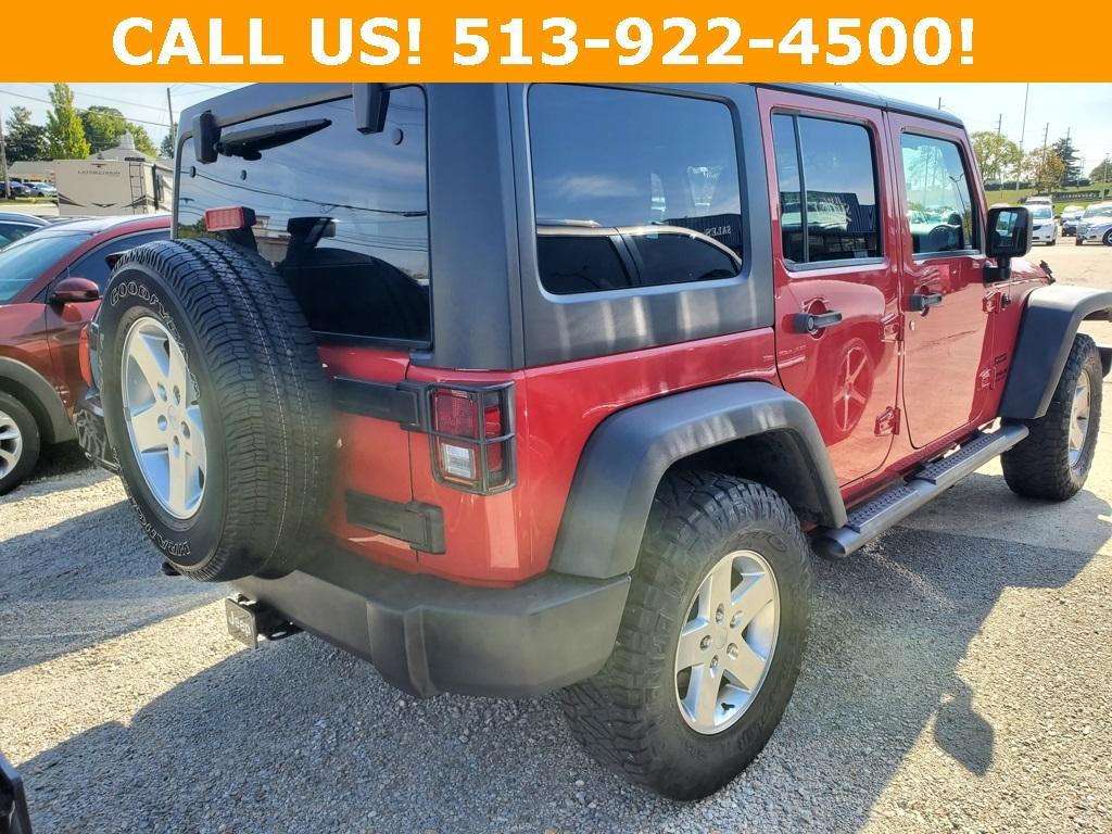 used 2014 Jeep Wrangler Unlimited car, priced at $16,296