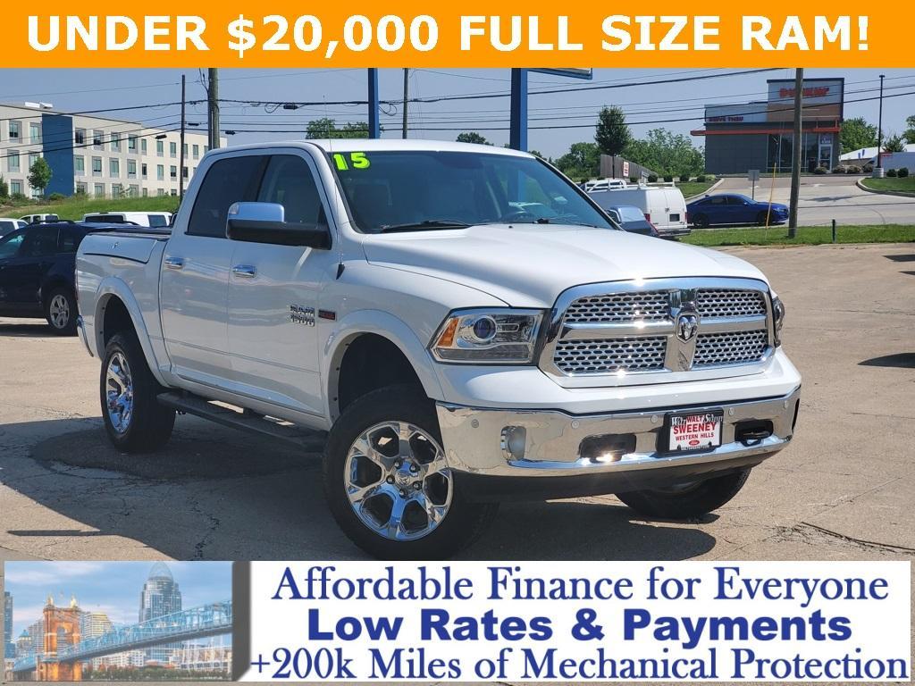 used 2015 Ram 1500 car, priced at $19,995