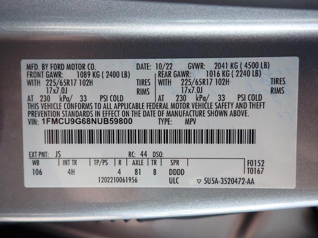 used 2022 Ford Escape car, priced at $24,629