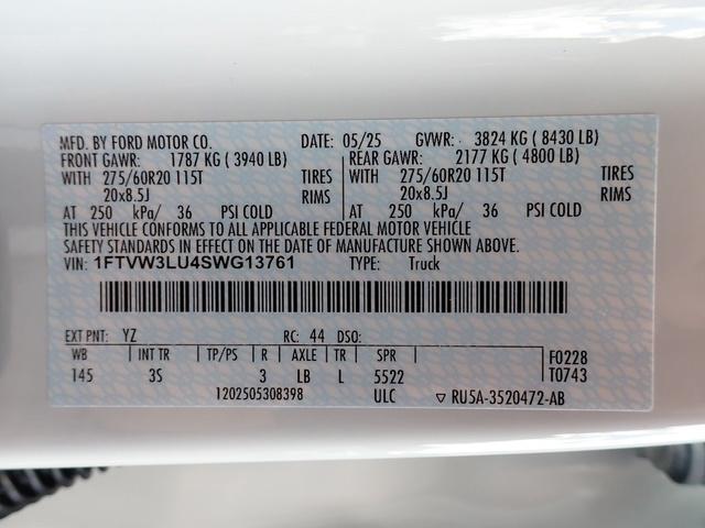 new 2025 Ford F-150 Lightning car, priced at $72,135