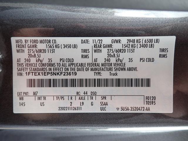 used 2022 Ford F-150 car, priced at $36,599