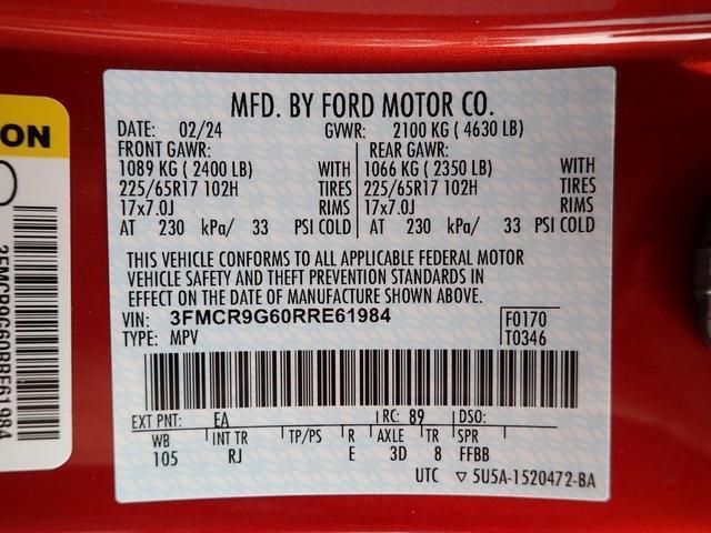 used 2024 Ford Bronco Sport car, priced at $30,986