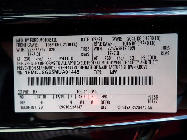 used 2021 Ford Escape car, priced at $22,599