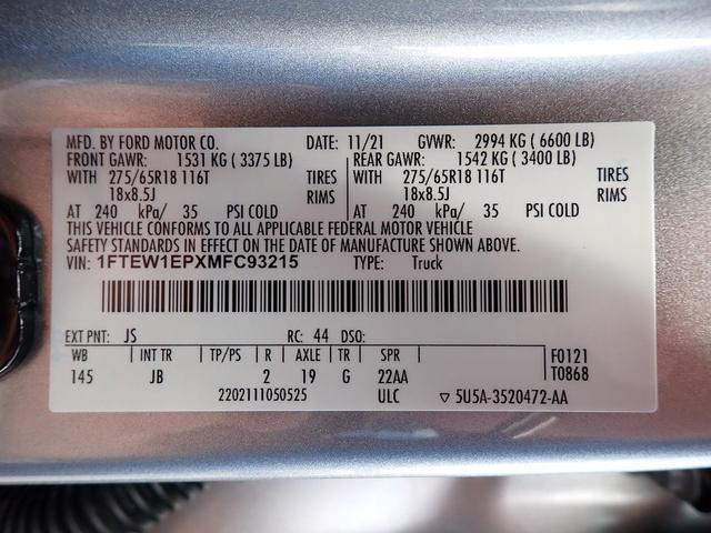 used 2021 Ford F-150 car, priced at $38,929