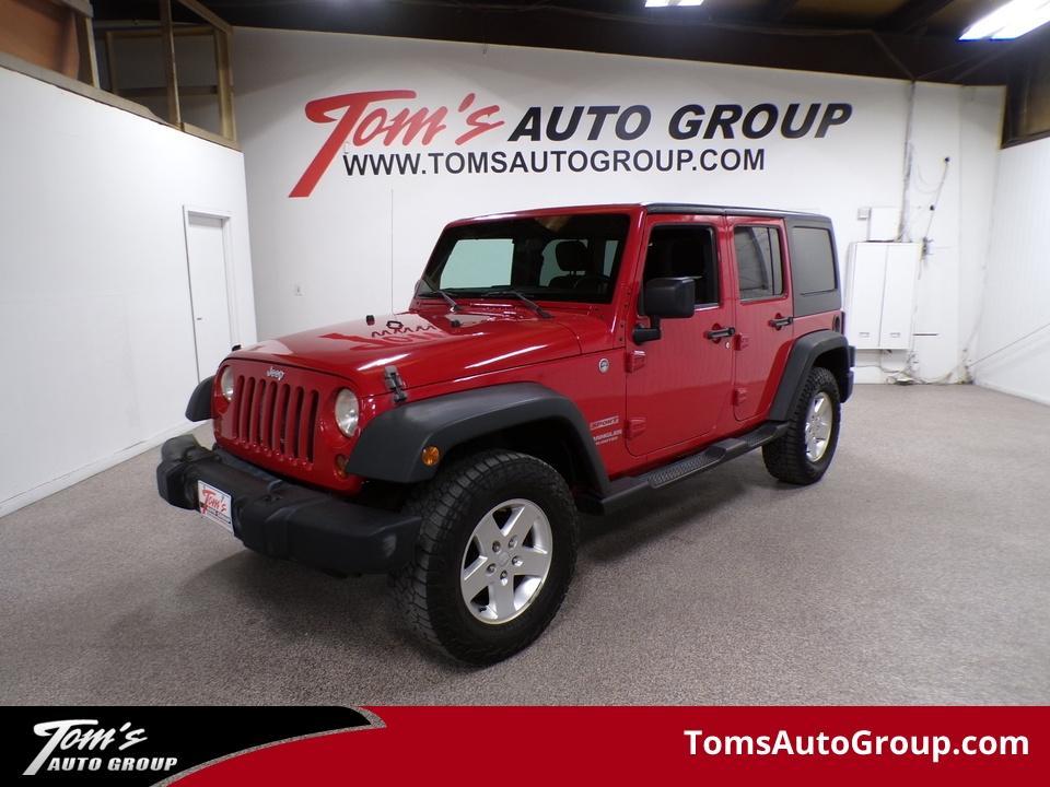 used 2011 Jeep Wrangler Unlimited car, priced at $9,995