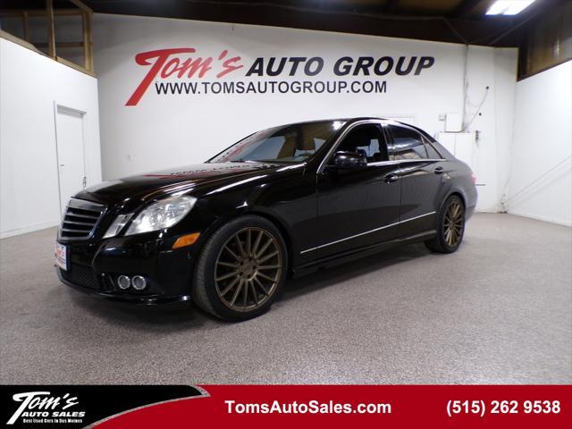 used 2010 Mercedes-Benz E-Class car, priced at $9,500