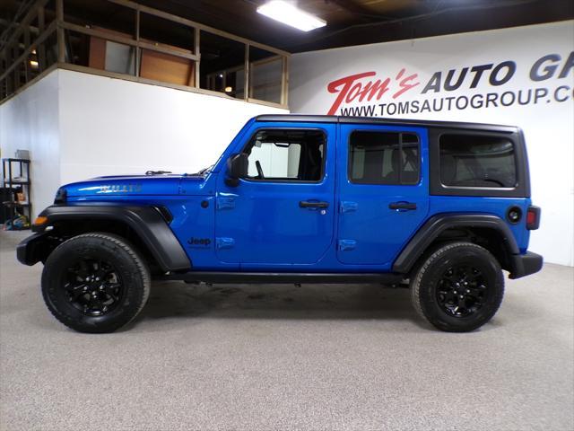 used 2021 Jeep Wrangler Unlimited car, priced at $25,995