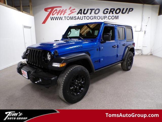 used 2021 Jeep Wrangler Unlimited car, priced at $25,995