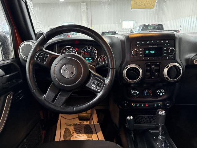 used 2014 Jeep Wrangler Unlimited car, priced at $14,400