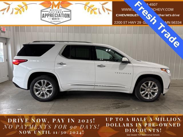 used 2021 Chevrolet Traverse car, priced at $33,990