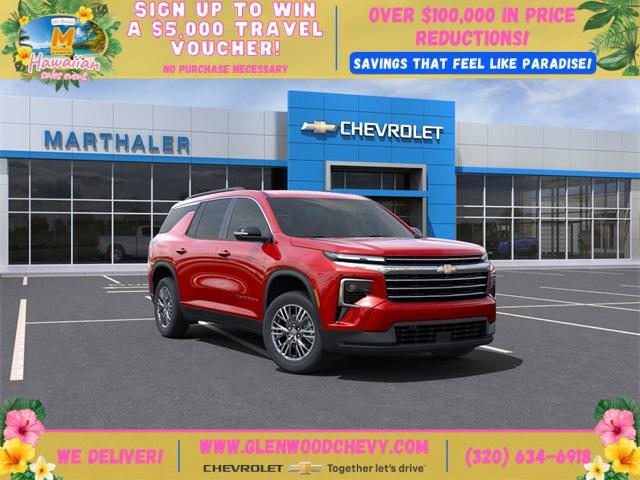 new 2025 Chevrolet Traverse car, priced at $45,990