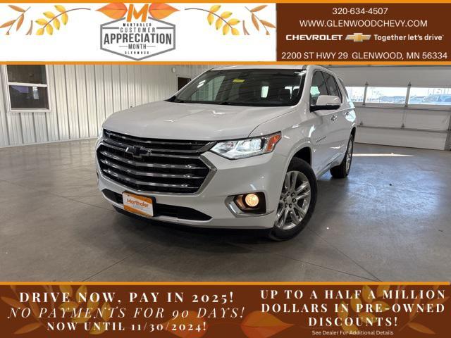 used 2021 Chevrolet Traverse car, priced at $33,400