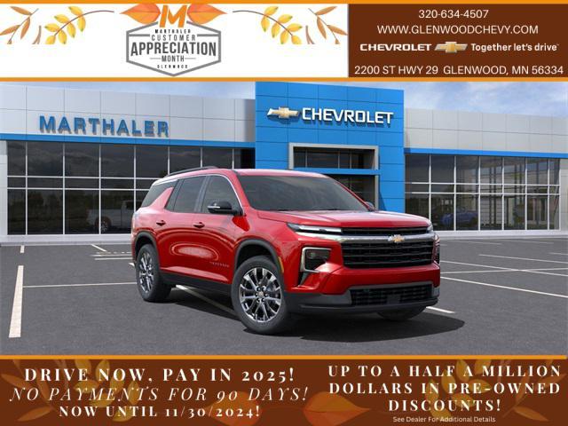 new 2024 Chevrolet Traverse car, priced at $44,990