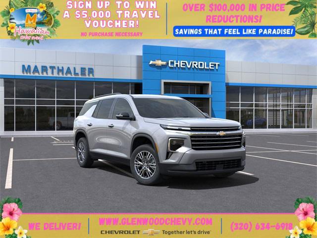 new 2025 Chevrolet Traverse car, priced at $45,495