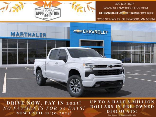 new 2024 Chevrolet Silverado 1500 car, priced at $55,985