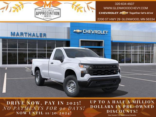 new 2025 Chevrolet Silverado 1500 car, priced at $43,609