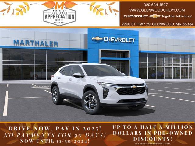 new 2025 Chevrolet Trax car, priced at $24,485